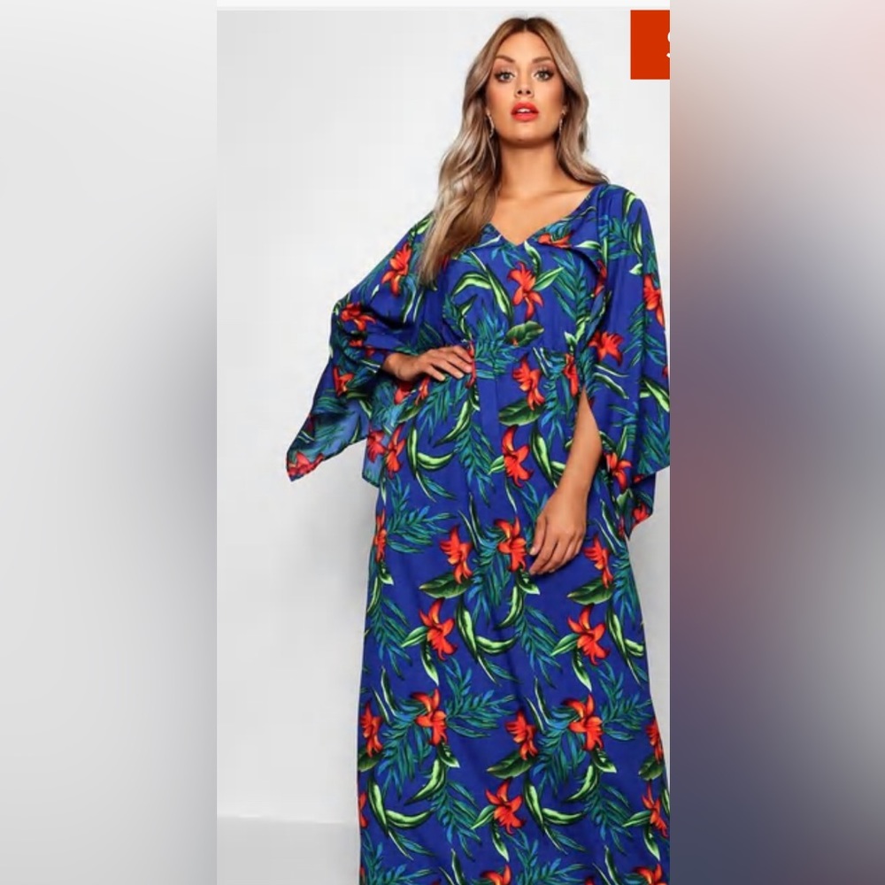 Resort Wear Long kimono sleeve Maxi 
Destination ready